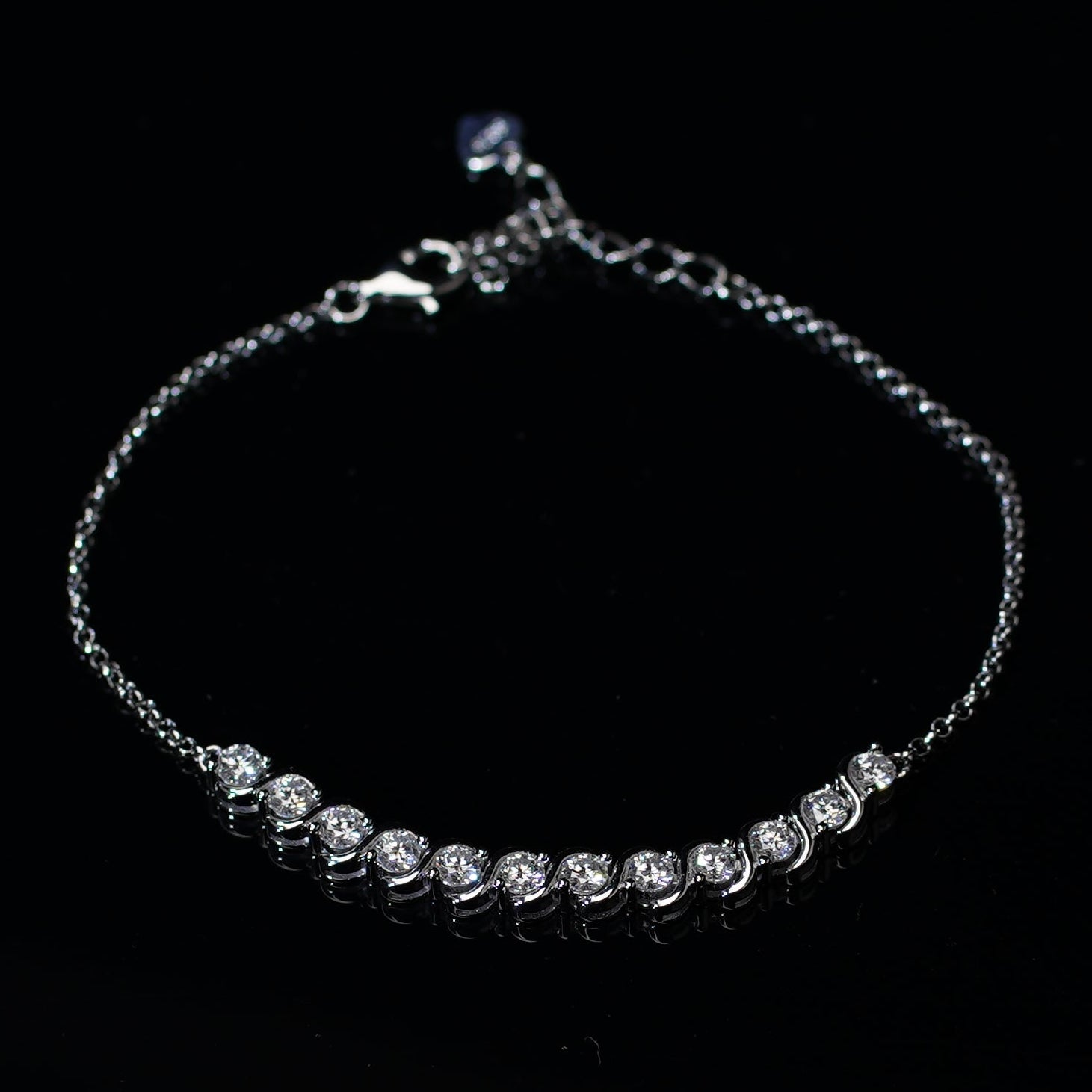 Etna 925 18k vitguld pläterat