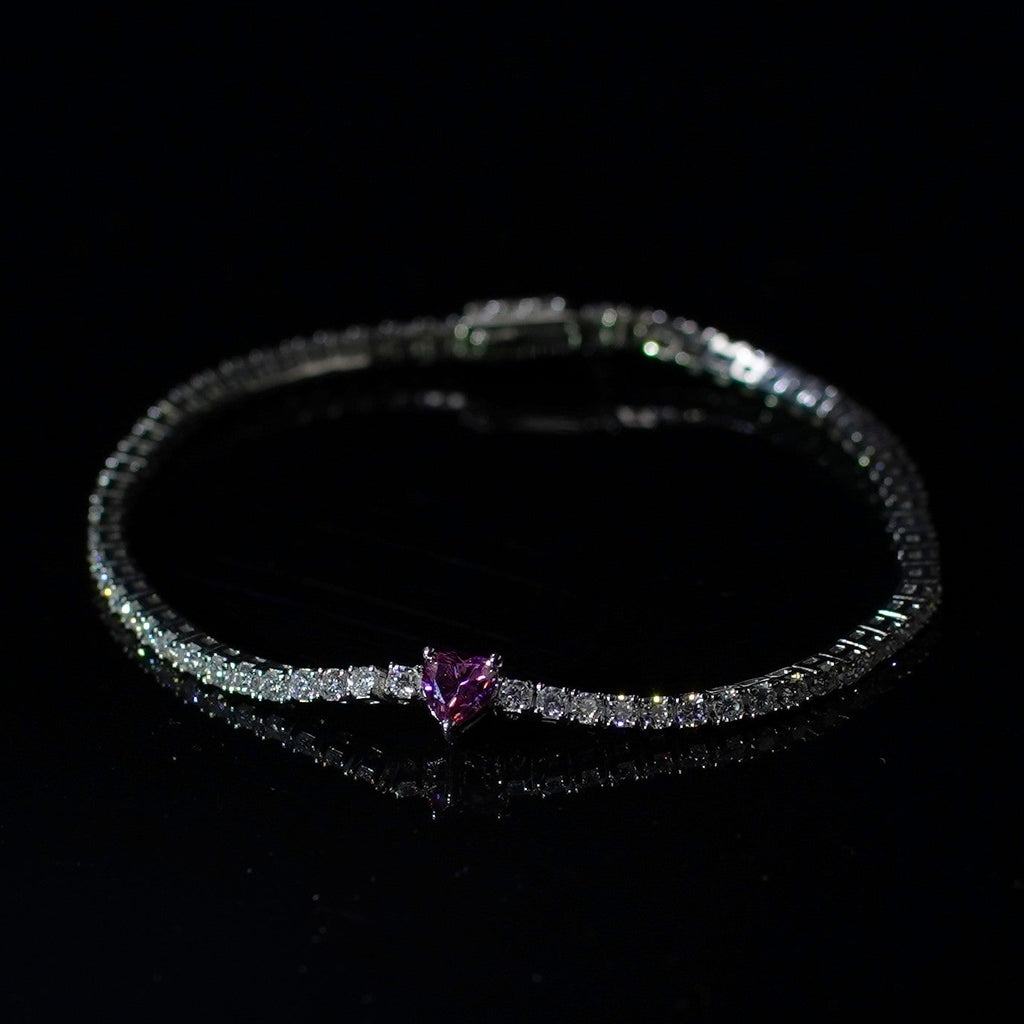 Lipari med rosa hjärta